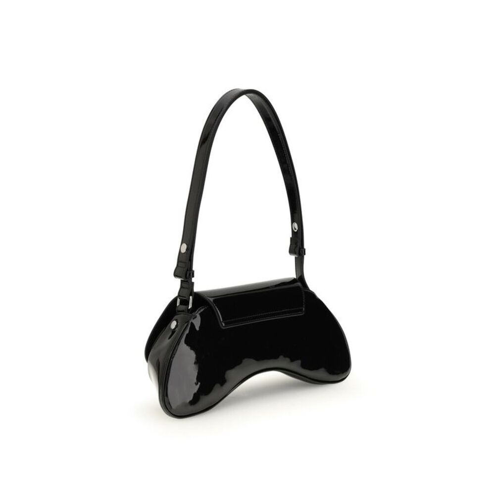 Diesel Black Polyethylene Shoulder Women's Bag - Picture 3 of 4